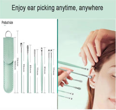 Voitead ear picks made with medical-grade stainless steel for durability.
