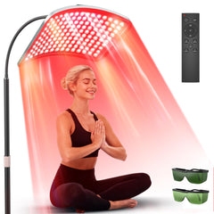 VOLISUN red light therapy panel front view for easy home self-care routines