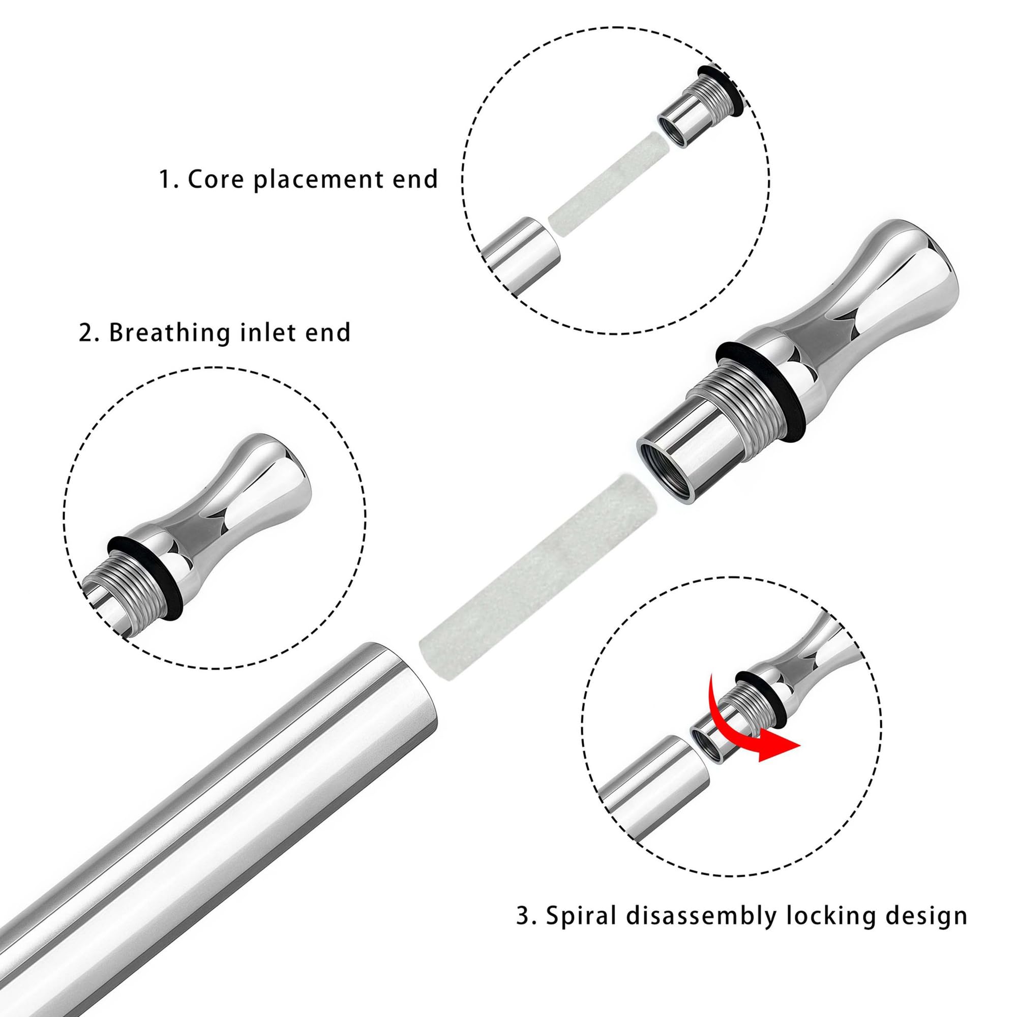 VOLRANDO Sleek pendant design complements outfits and style.