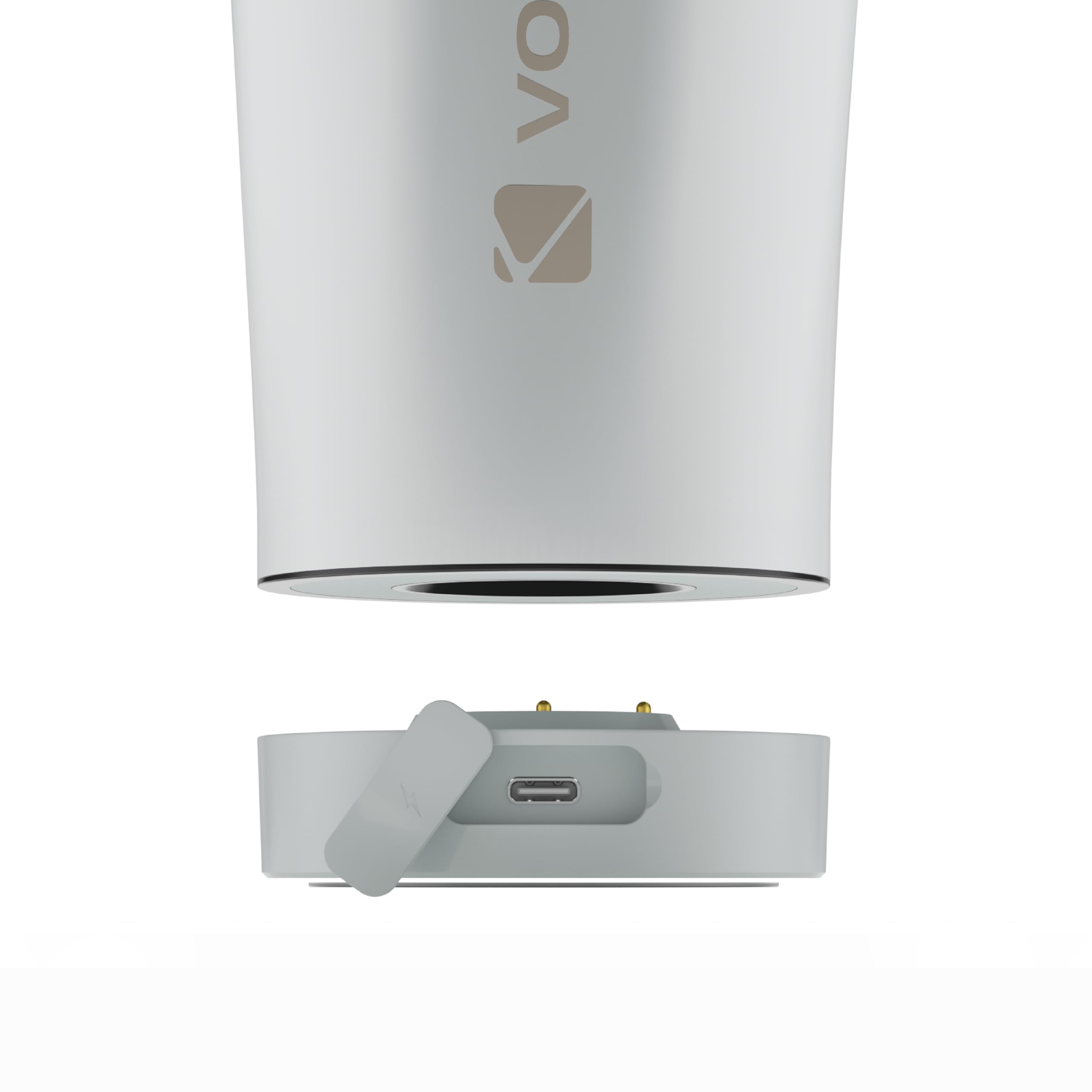 Leak-proof twist-on cap on VOLTRX ChillMix prevents spills during travel.