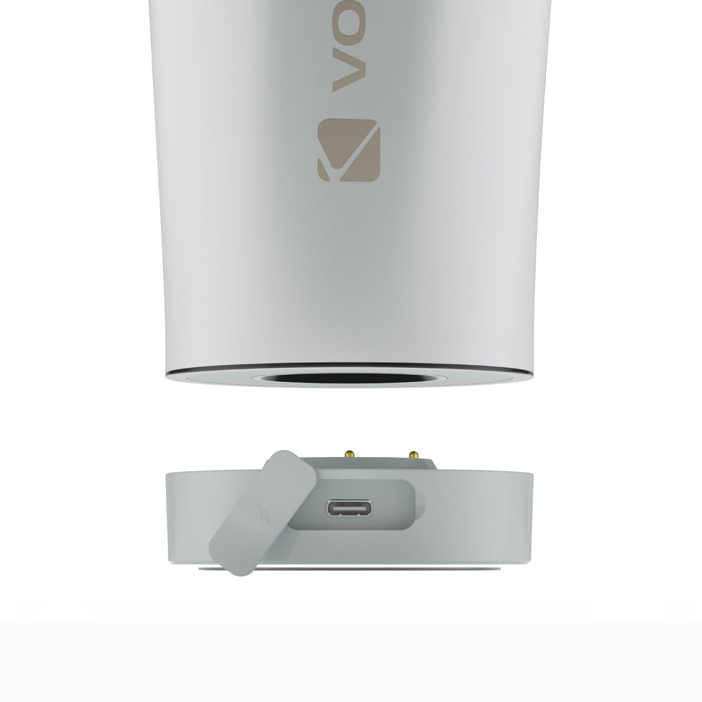 Leak-proof twist-on cap on VOLTRX ChillMix prevents spills during travel.