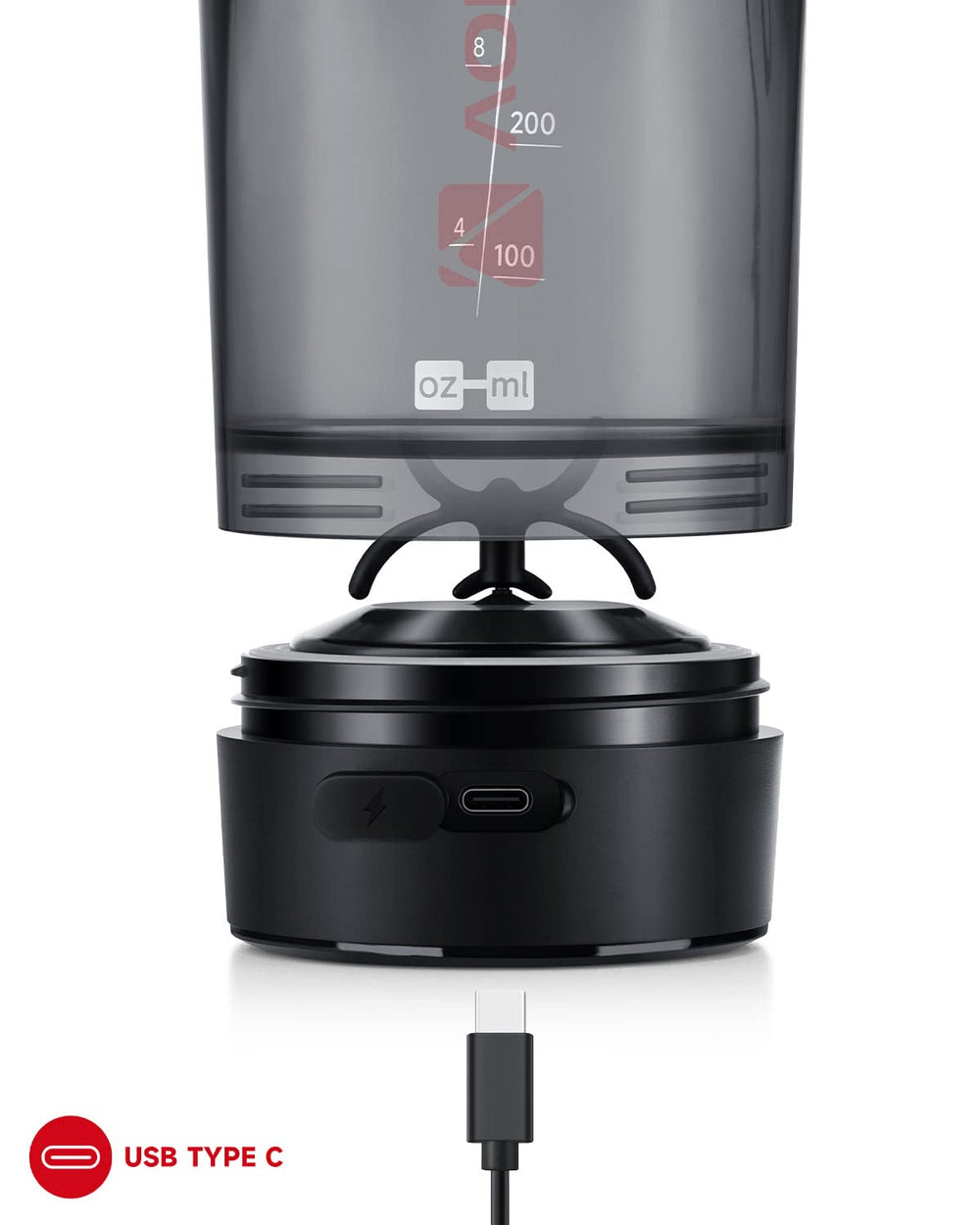 VOLTRX Gallium cap seal ensuring airtight, mess-free transport.