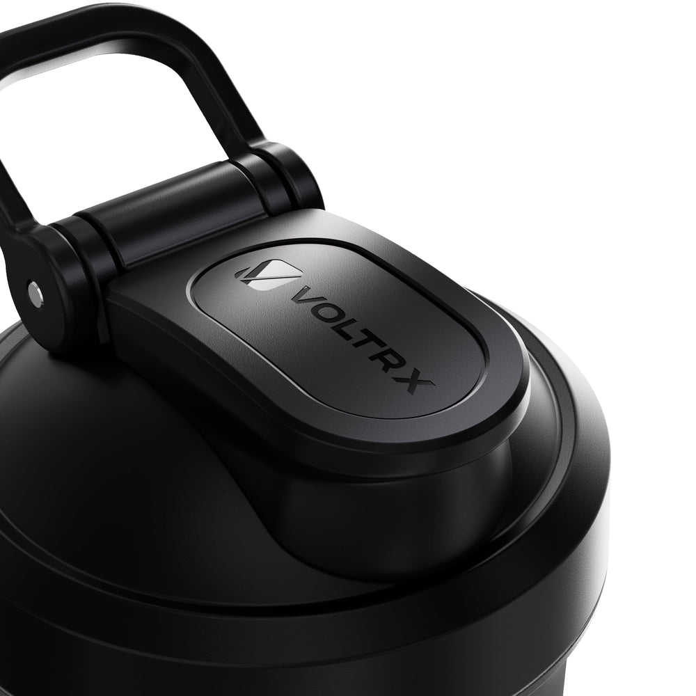 VOLTRX Bottle leak-proof cap ensuring secure sealing during workouts.