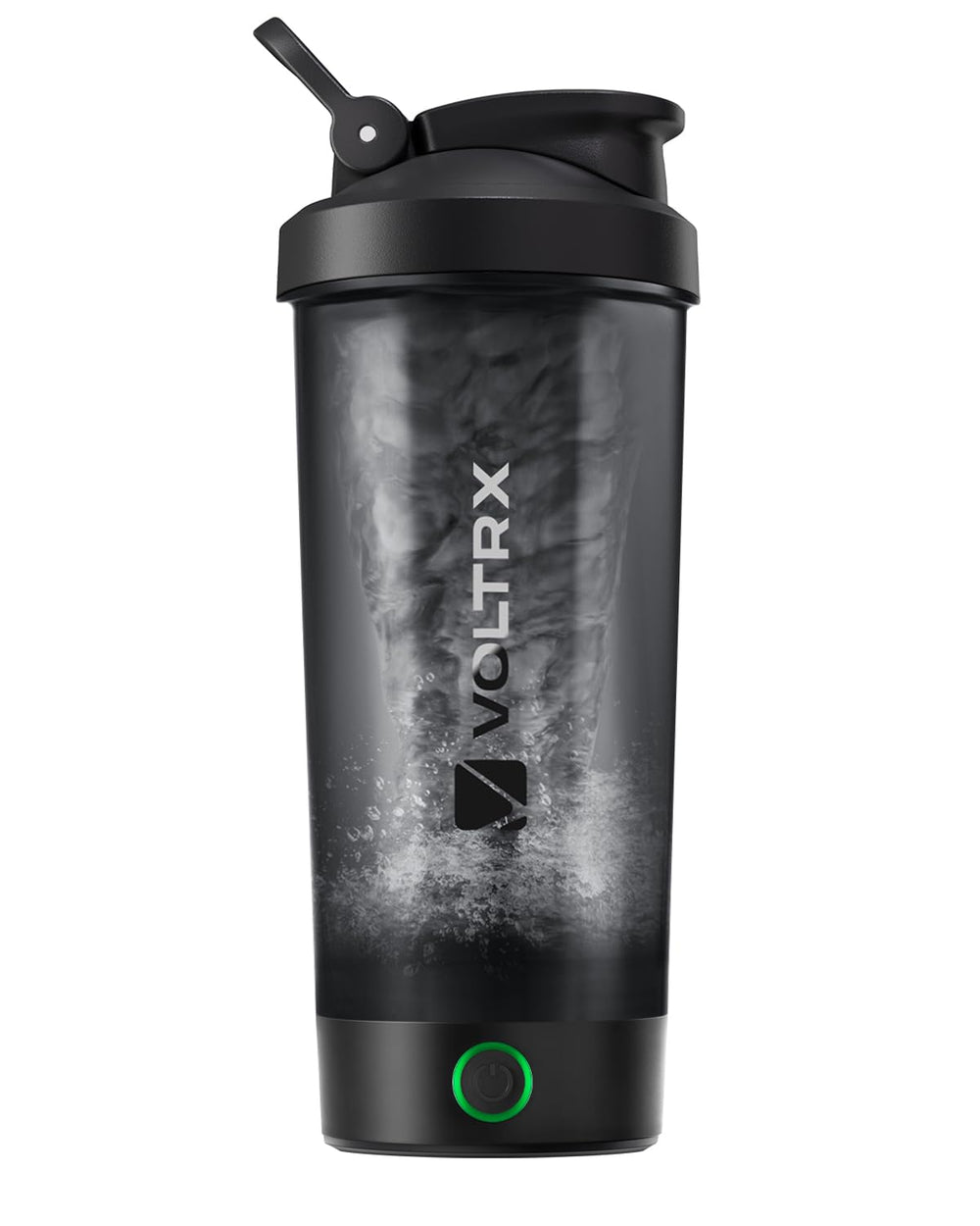 VOLTRX Protein Shaker Bottle USB-C rechargeable motor in action for quick, lump-free blends.