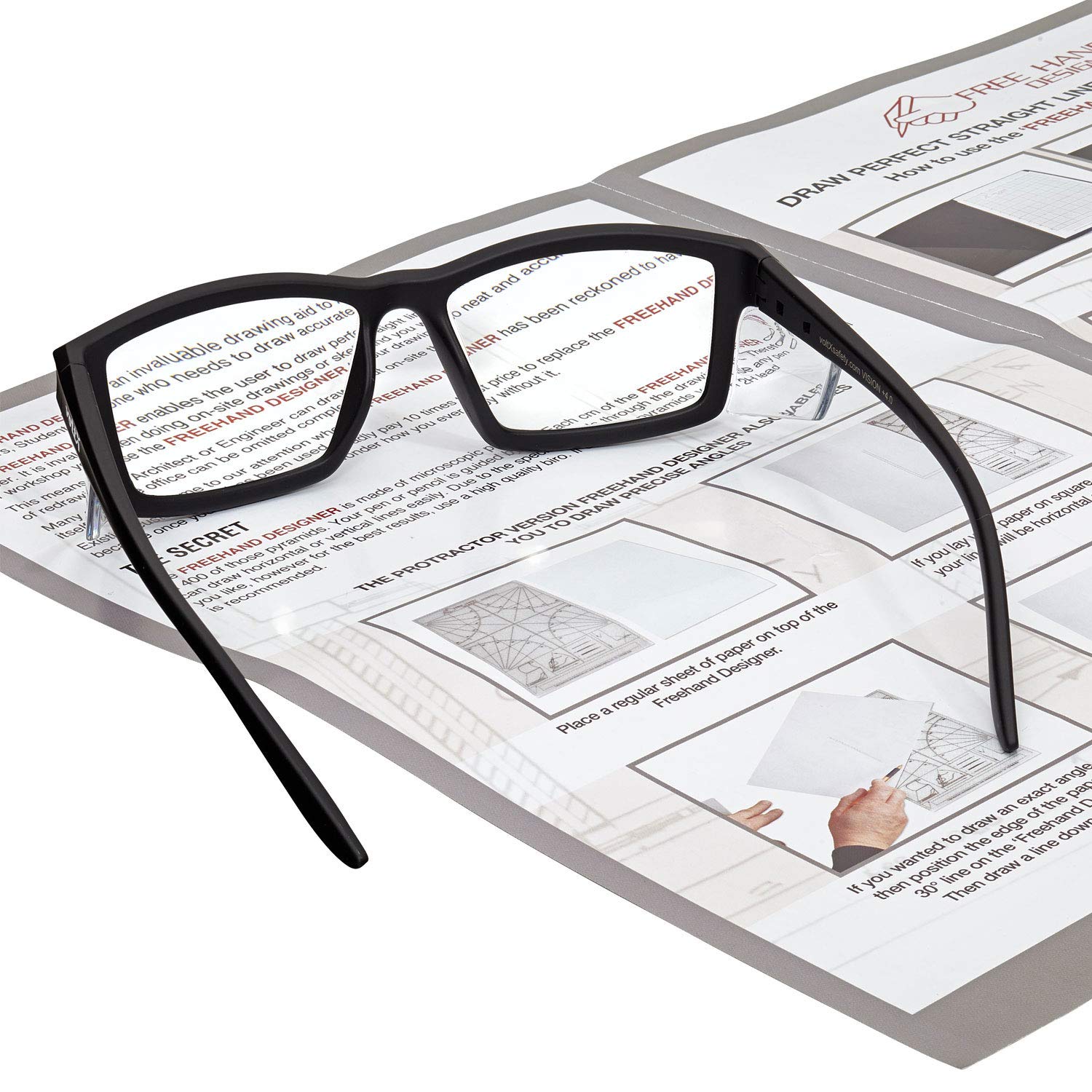 VoltX Vision certified safety eyewear meets ANSI Z87.1+ and CE EN166F