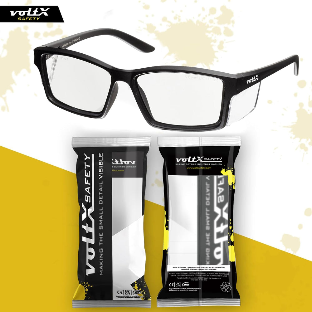VoltX Vision UV400 coated lenses provide UV protection