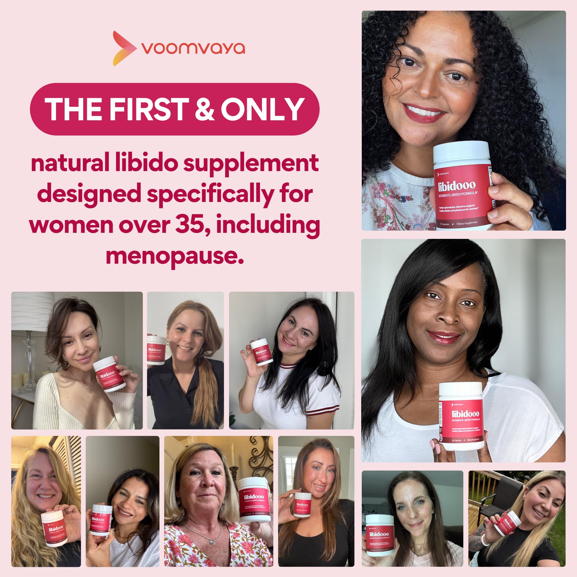 VoomVaya Libidooo capsules pack ready for daily use supporting consistency.