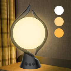 Voraiya Light Therapy Lamp on a desk provides UV-free brightness for focused daytime tasks.
