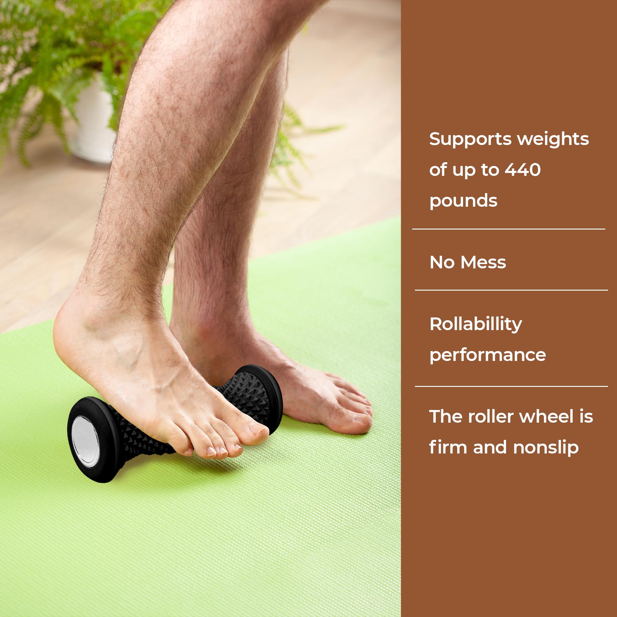 Vornnex Foot Massager Roller versatile tool for post-activity foot care.
