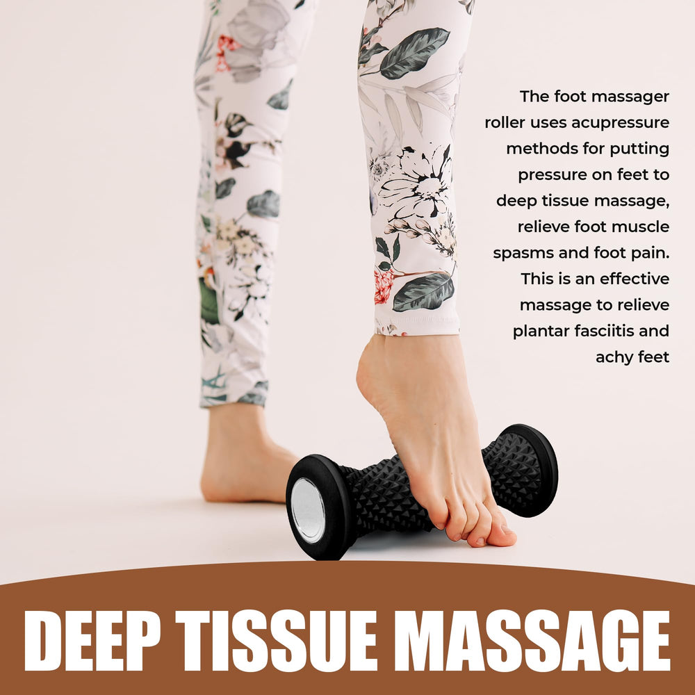 Vornnex Foot Massager Roller eases heel tension during desk breaks.