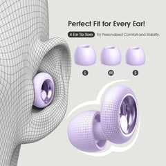 Vosaf 45dB SNR protection maintains voices and ambient sounds clarity