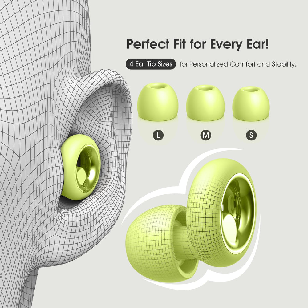 Vosaf ear plugs four sizes XS to L ensure a precise fit.