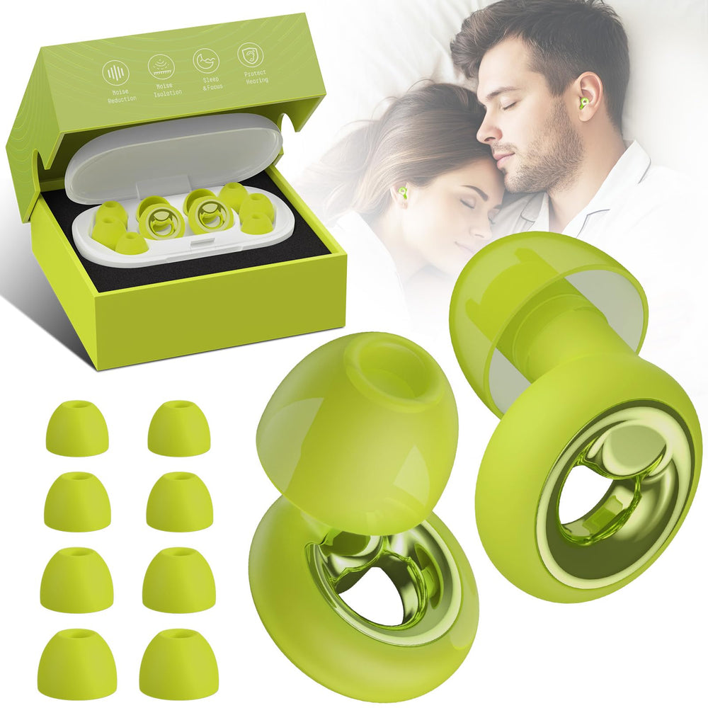 Vosaf ear plugs sleep packaging with case, ideal for on-the-go quiet.
