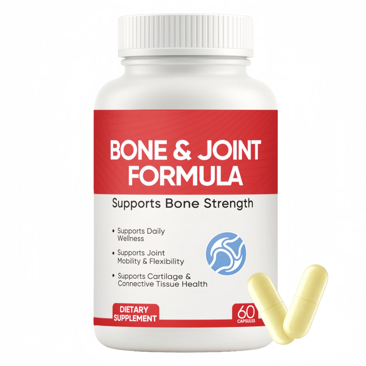 VOSETOKELA Osteo Bone & Joint bottle front for daily bone support and joint comfort.