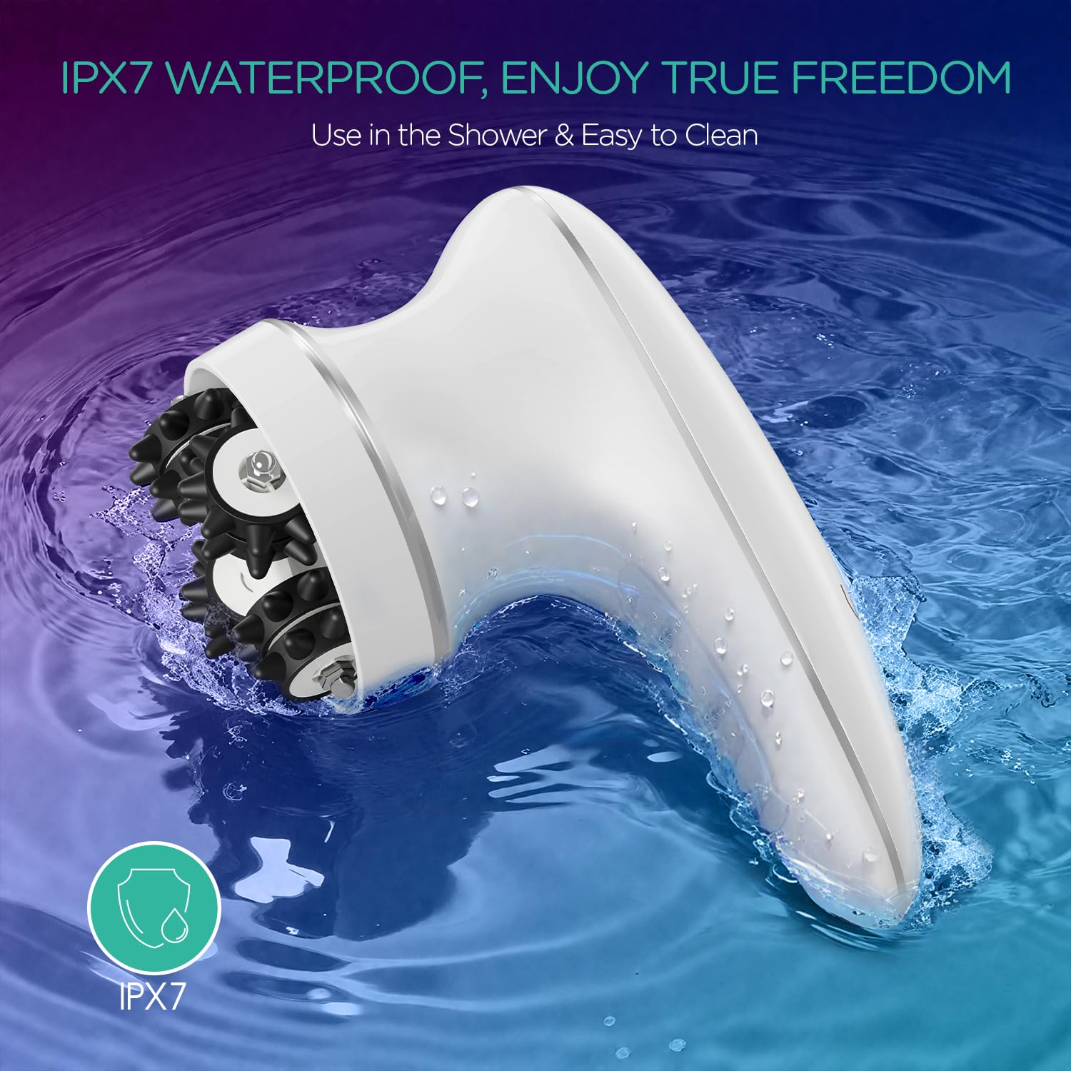 VOYOR massager with three speed levels for customized intensity