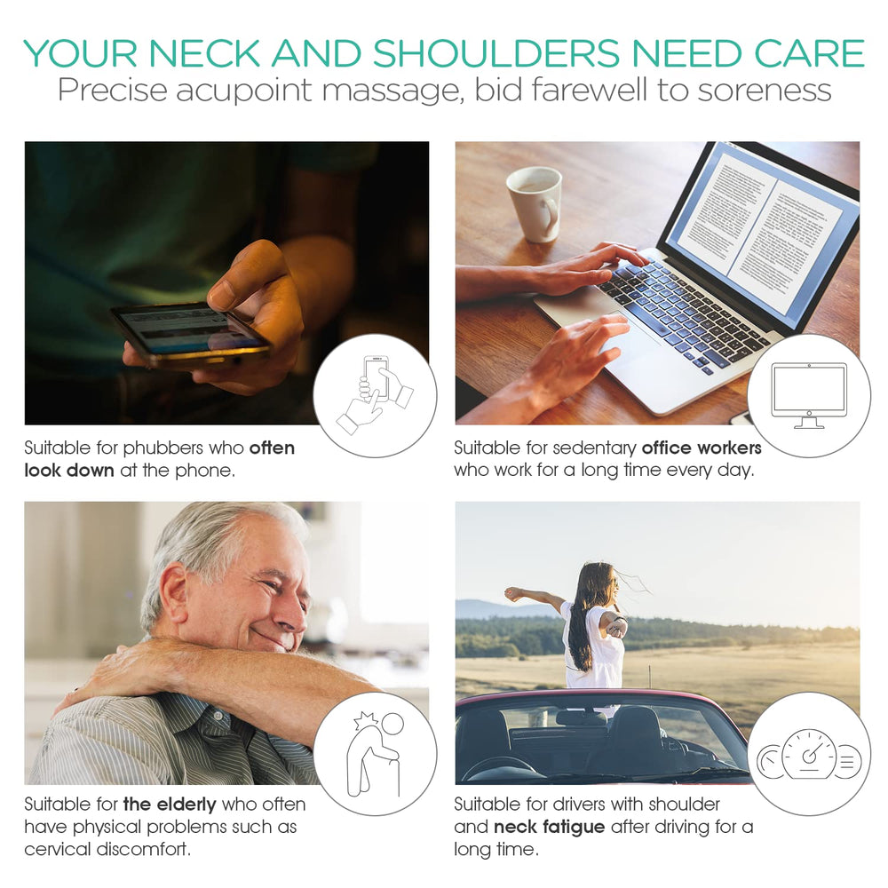 VOYOR deep-tissue massage feel mimics a professional session for deeper relaxation.