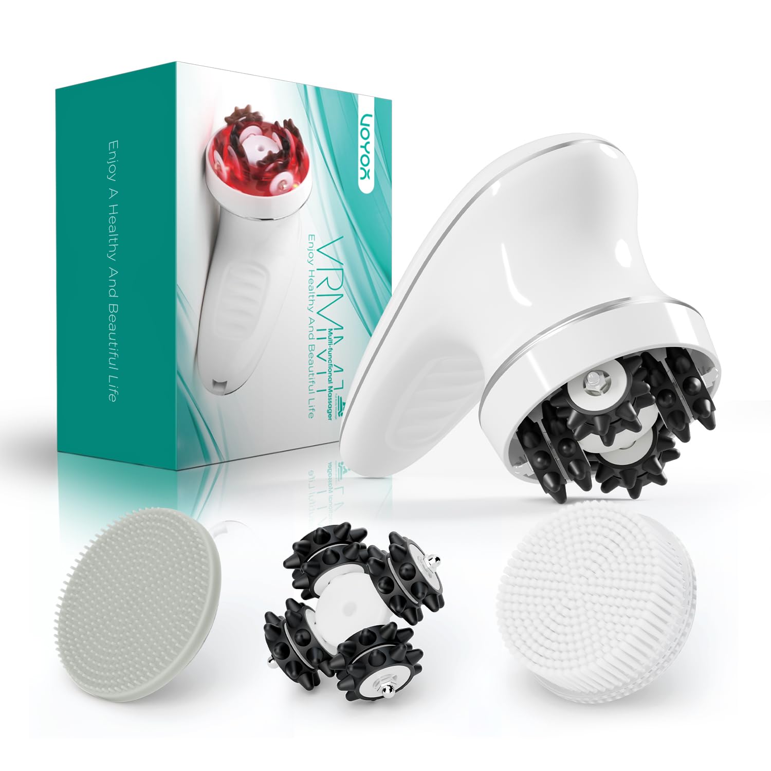 VOYOR electric cellulite massager with cordless handle for flexible use