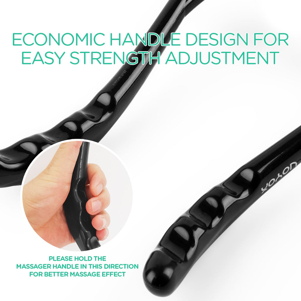 VOYOR ergonomic anti-slip handle provides a comfortable, secure grip.