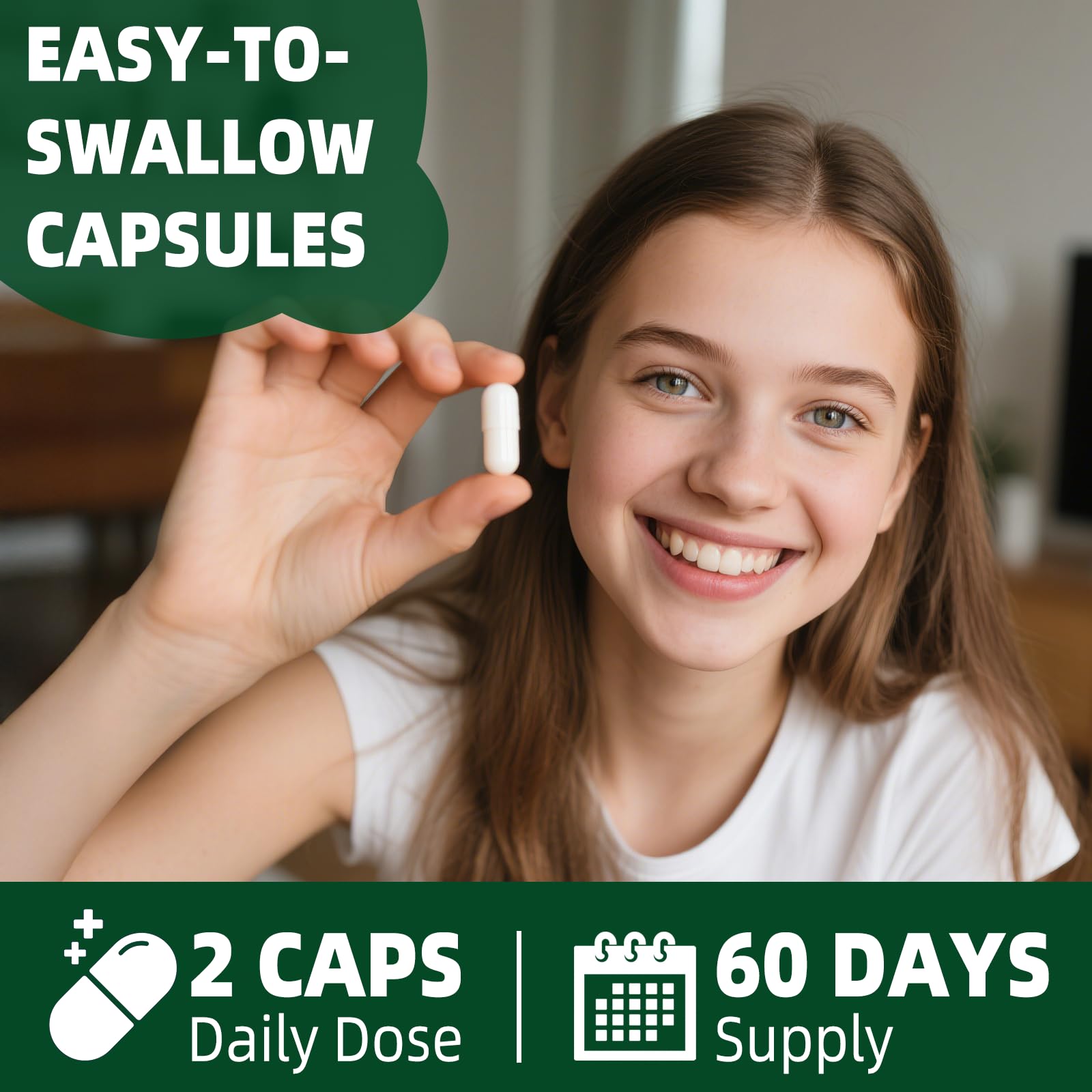 VPKIN daily two-capsule serving shown for a complete 5-in-1 formula.