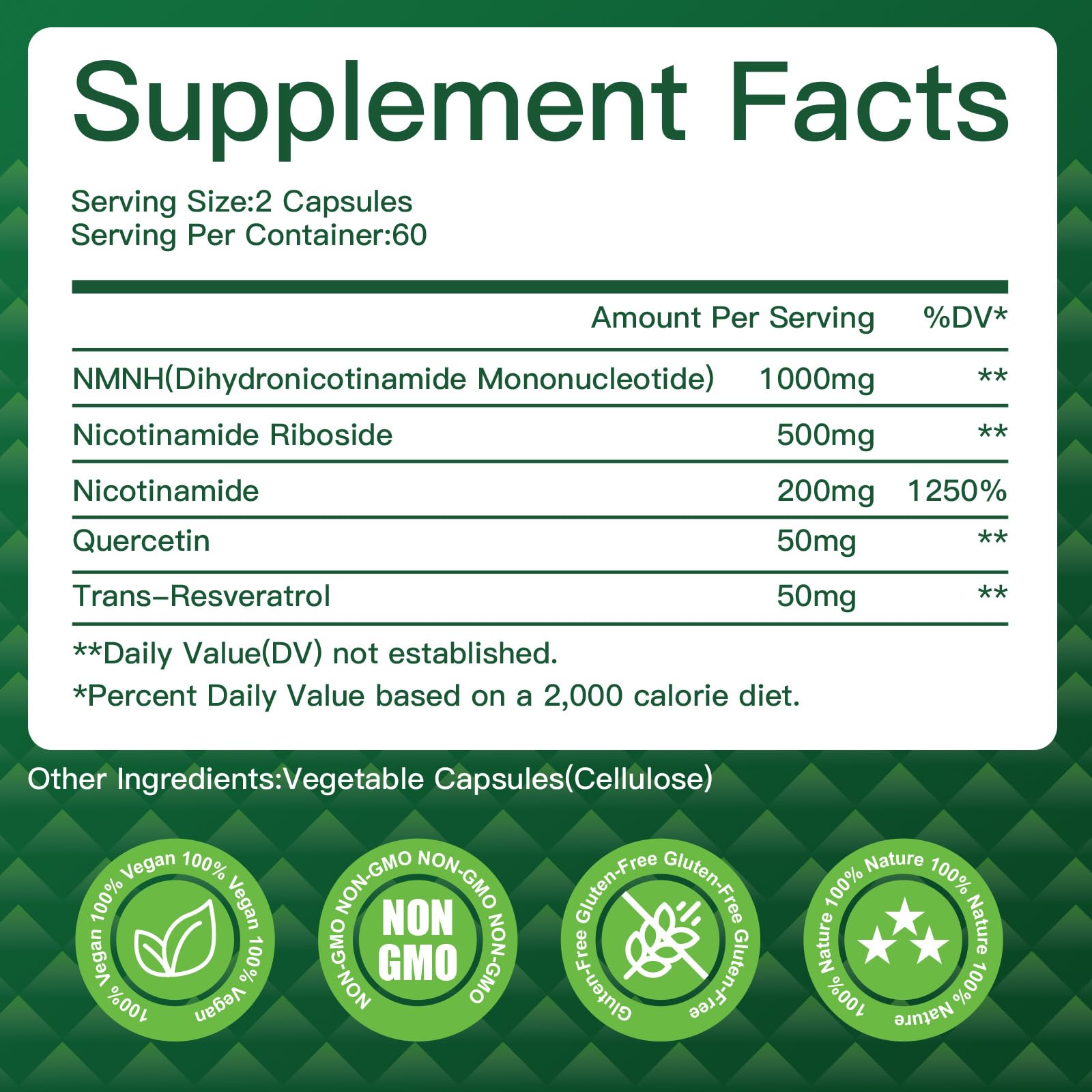VPKIN NMNH energy support for daily activities and focus.