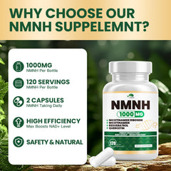 VPKIN NMNH formula image shows NMNH with NR, Quercetin, and Resveratrol.