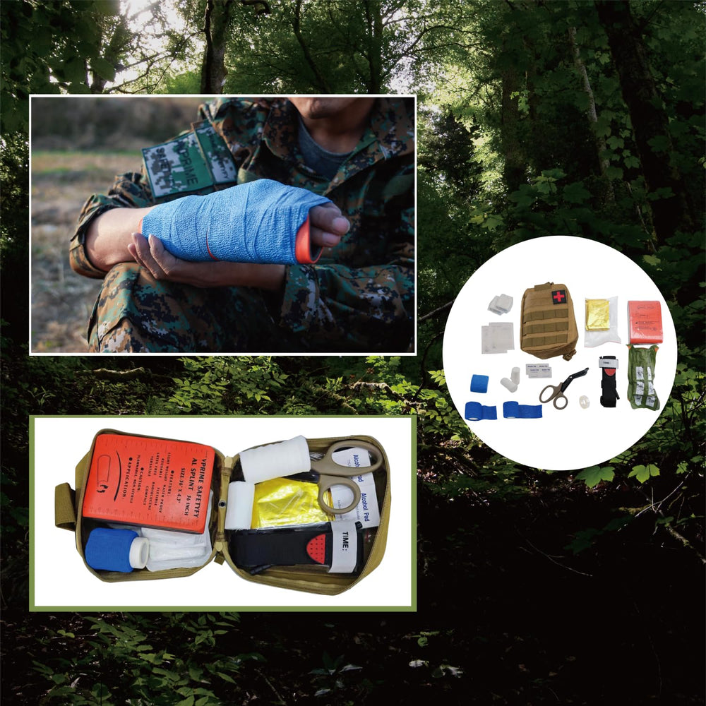 VPRIME SAFETYFY lightweight splint at 160g fits in emergency kits.