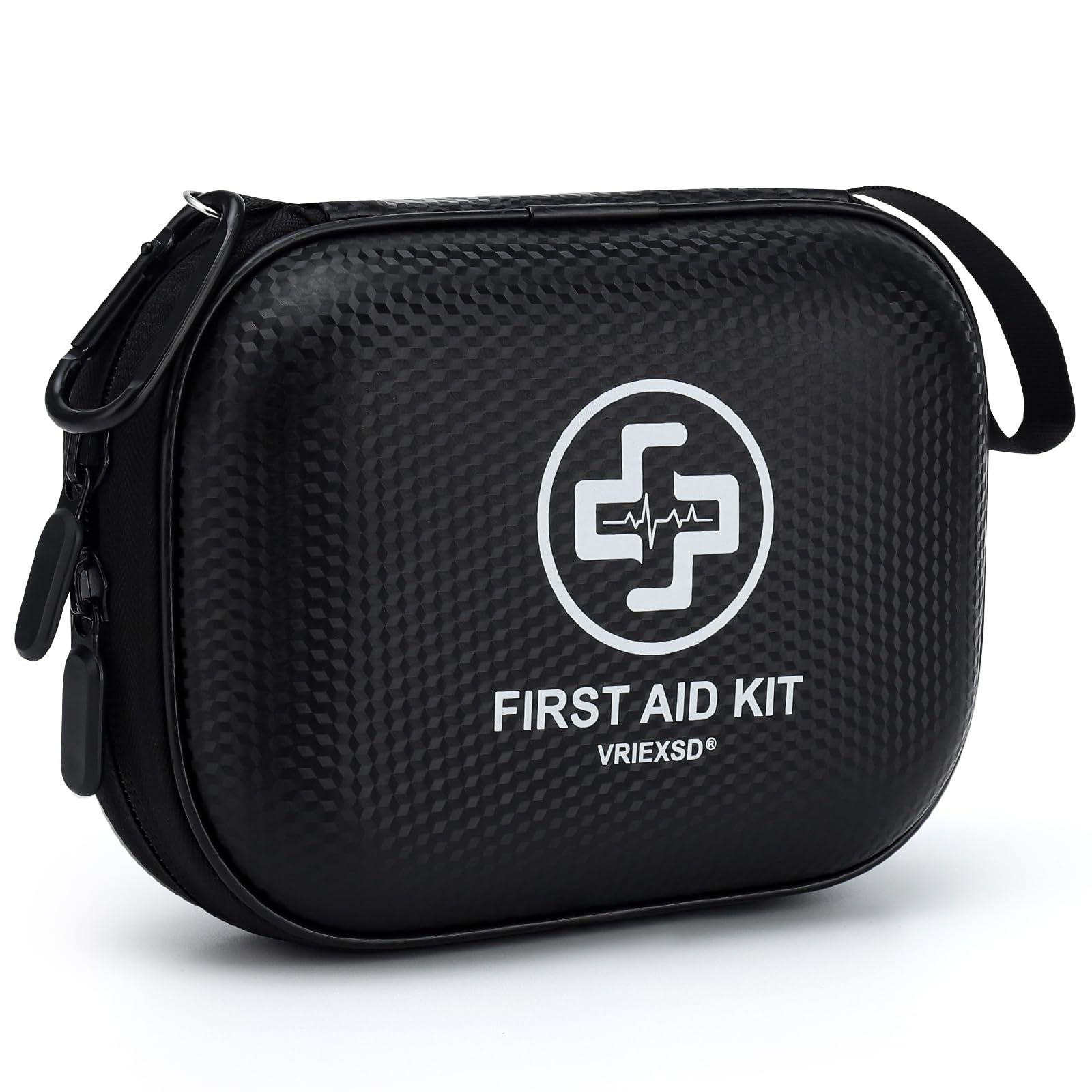 Vriexsd mini botiquín impermeable, ideal para emergencias en casa o viaje.