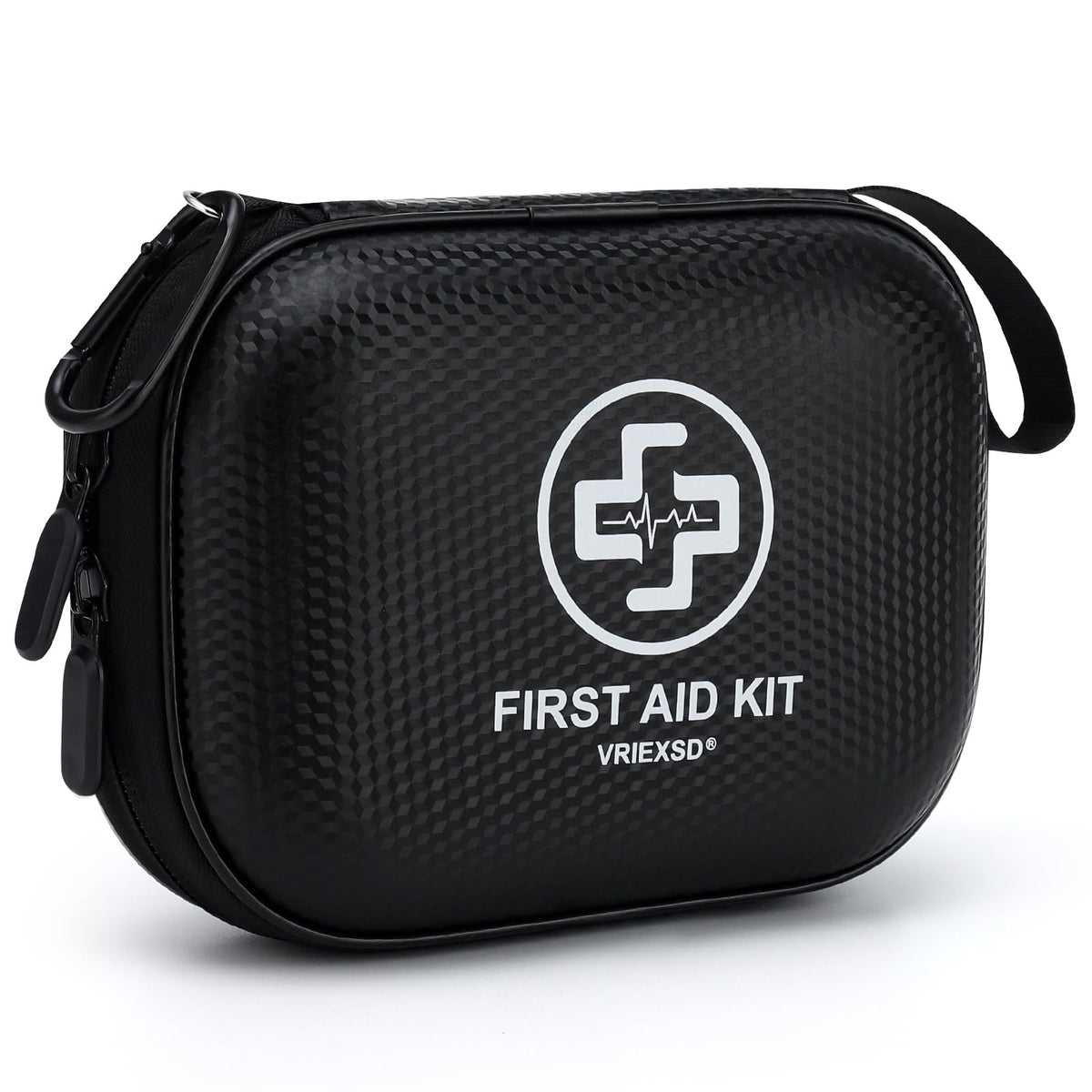 Vriexsd mini botiquín impermeable, ideal para emergencias en casa o viaje.