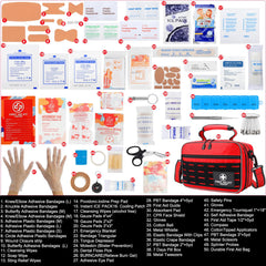 Vriexsd kit compartments enable fast access during emergencies.