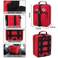 VRIEXSD waterproof 1680D fabric keeps supplies dry in adverse weather.