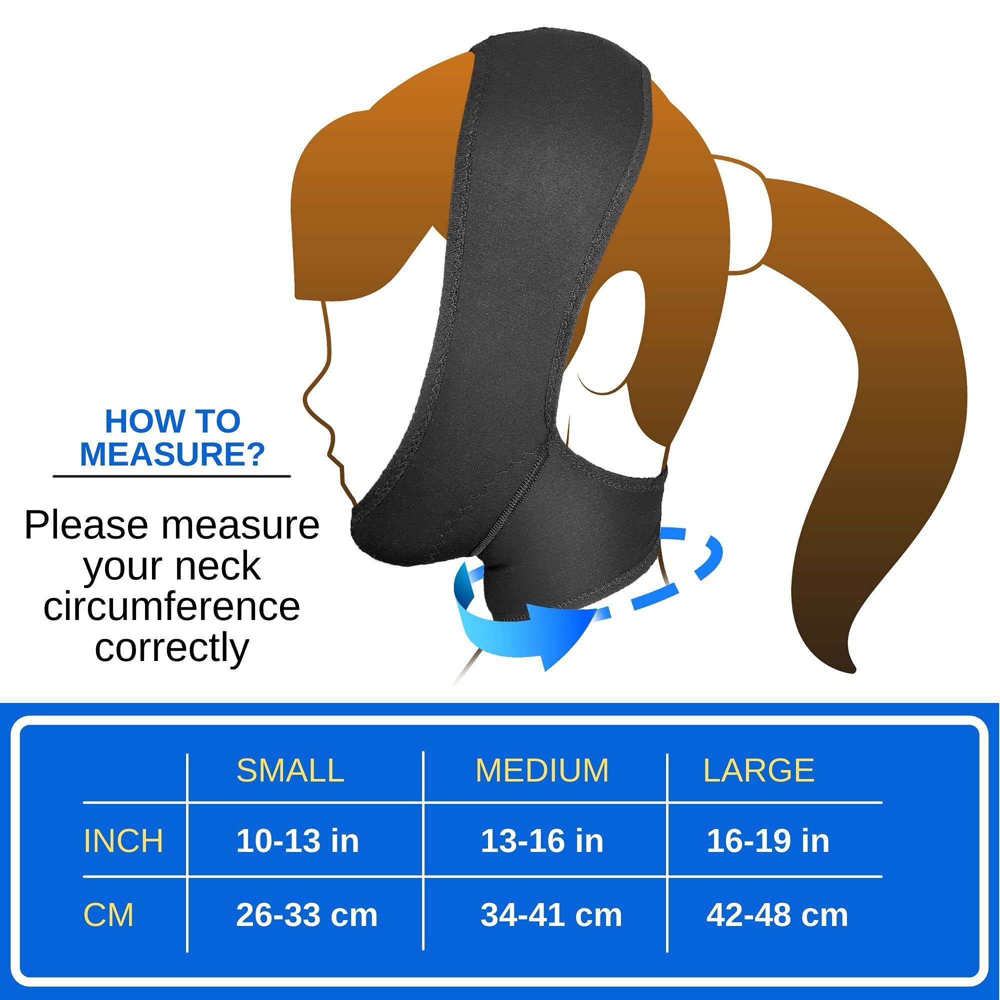 VT Variteks post-surgery-recovery-support illustrates targeted neck and jaw stabilization.