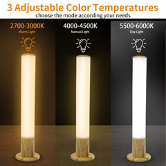 VUSIHOO lamp shows three color temperatures from warm to cool