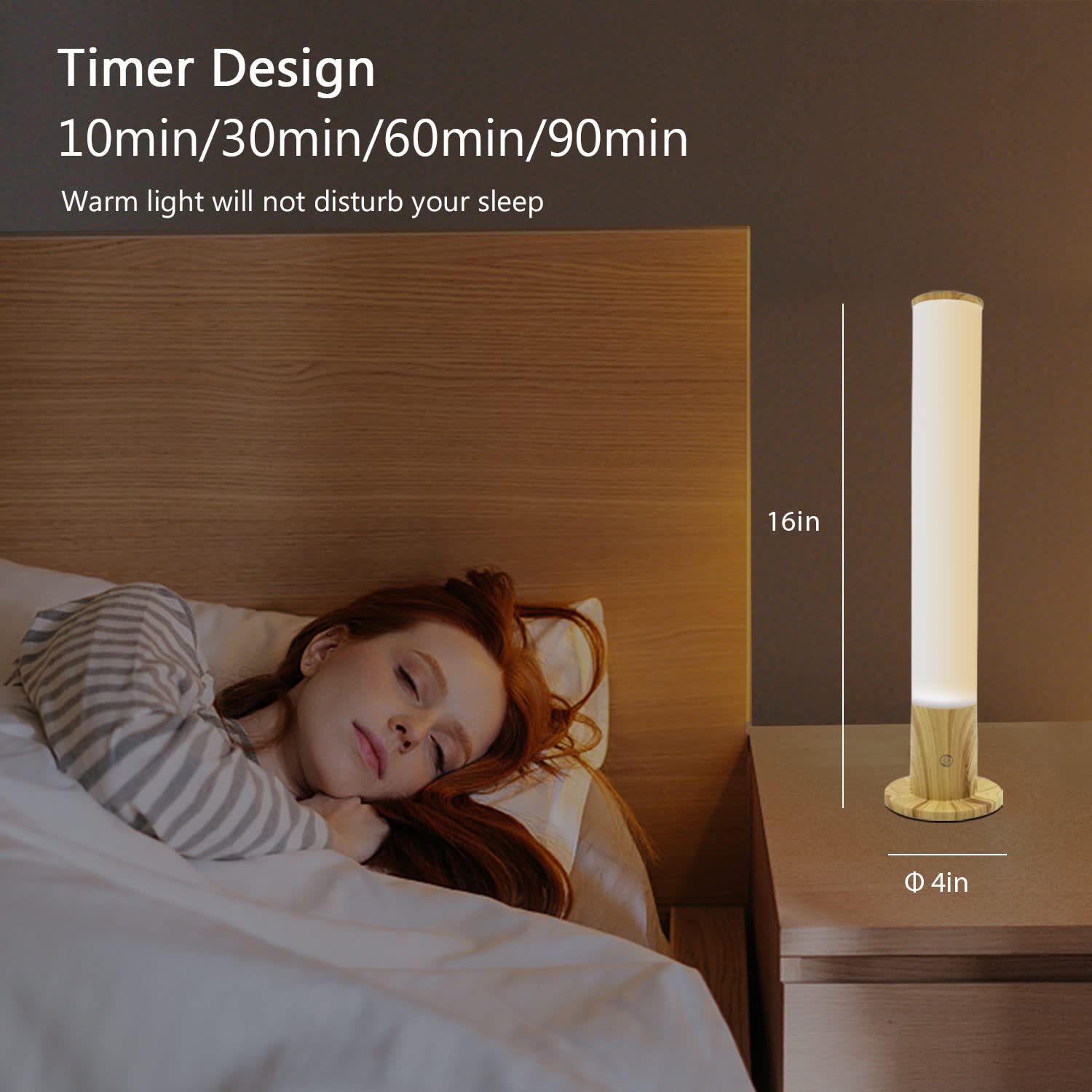 VUSIHOO lamp base touch switch for quick on/off and brightness