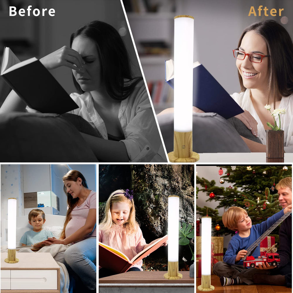 VUSIHOO lamp remote controls timer and colors for easy sessions