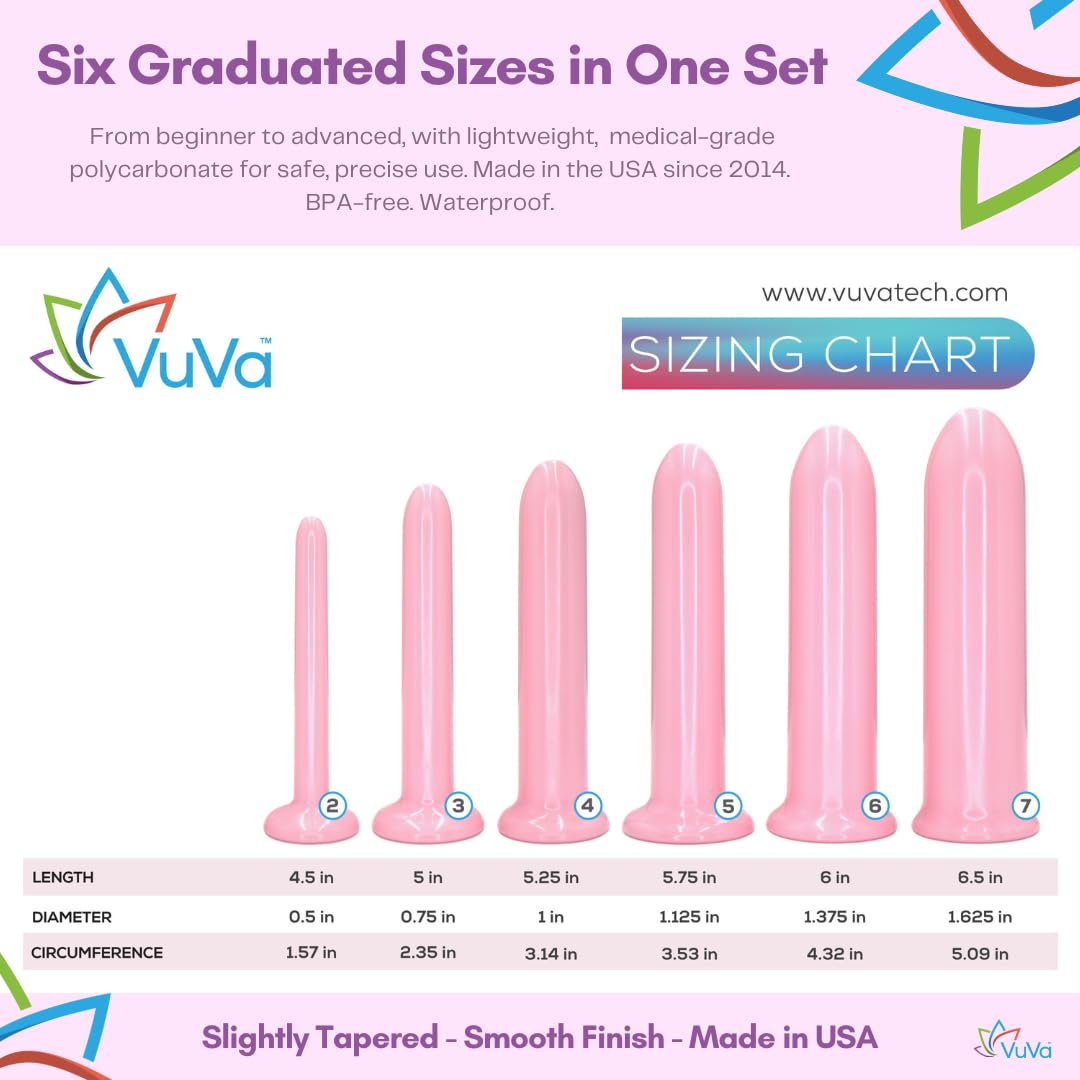 VuVa six piece set with instruction card laid out for clear guidance