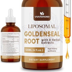 Two-pack Vuvionoso Golden Seal tincture for ongoing supplementation