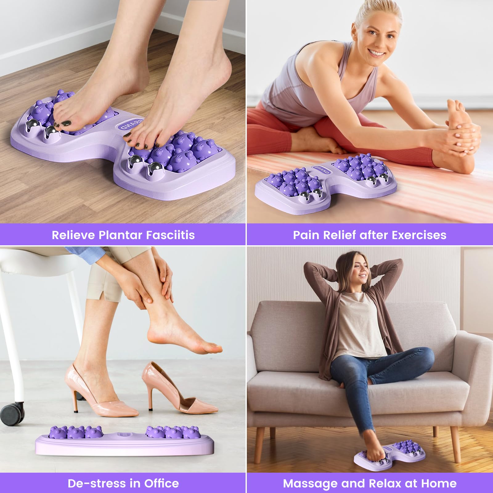 VVEEKEND Deep Relief massage delivers deep, soothing foot relief