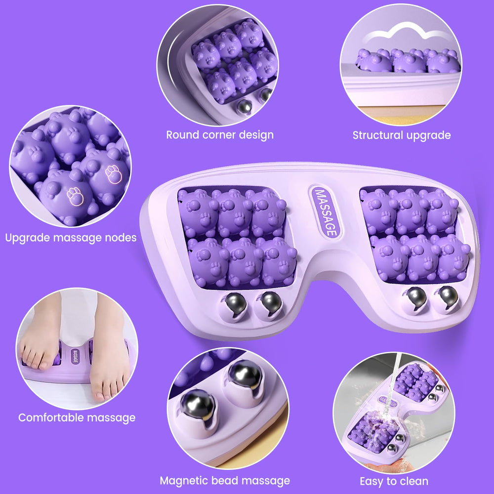 VVEEKEND Portable foot massager for use at home, office, or travel