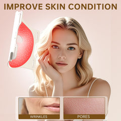 Soft silicone 2mm-thick VYM mask conforms for comfortable wear.