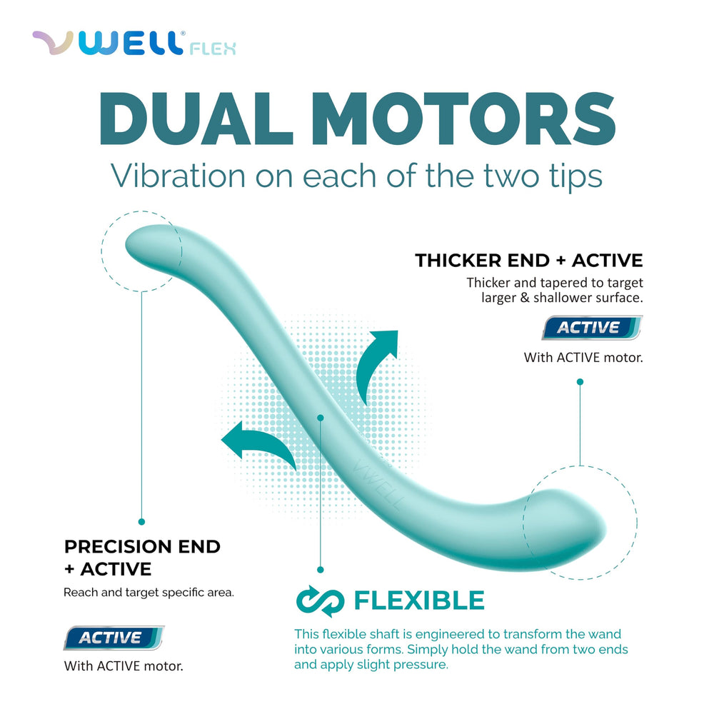 VWELL Flex medical-grade silicone for hygienic use