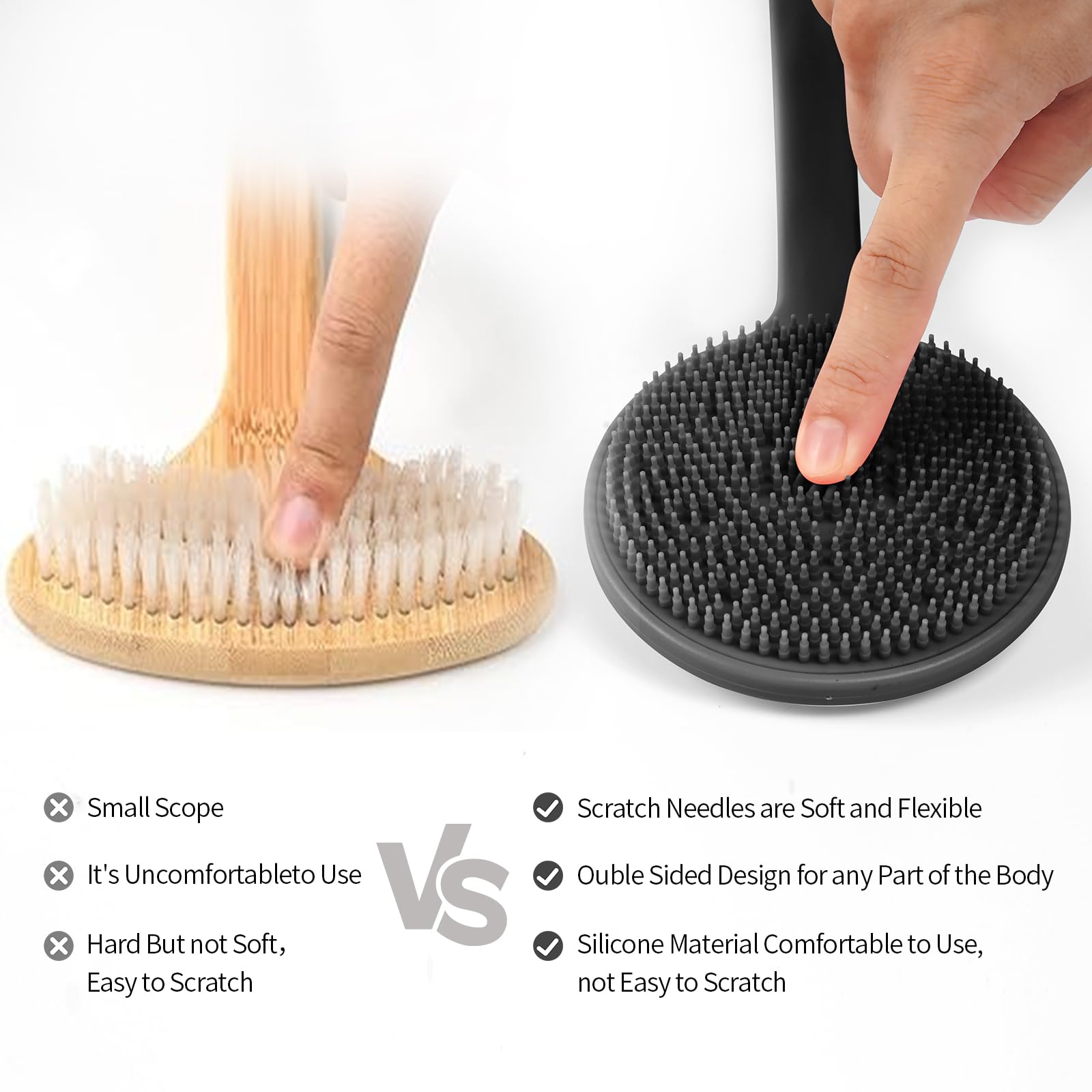 VWMYQ back scratcher full-body use from back to legs.