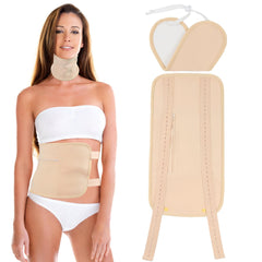 Vyaji organic castor oil pack wrap for mess-free application and wear.