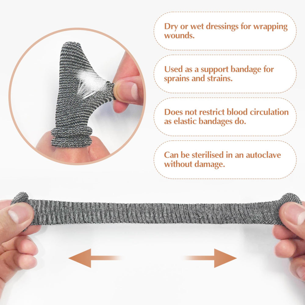 VZVOO cotton finger-bandages highlight elasticity and breathability