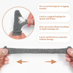VZVOO cotton finger-bandages highlight elasticity and breathability