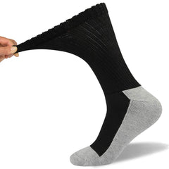 Well Knitting Diabetic Socks with Coolmax fibers to keep feet cool during activity.