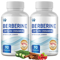 WACHRAY Berberine bottle front for easy daily dosing and routine