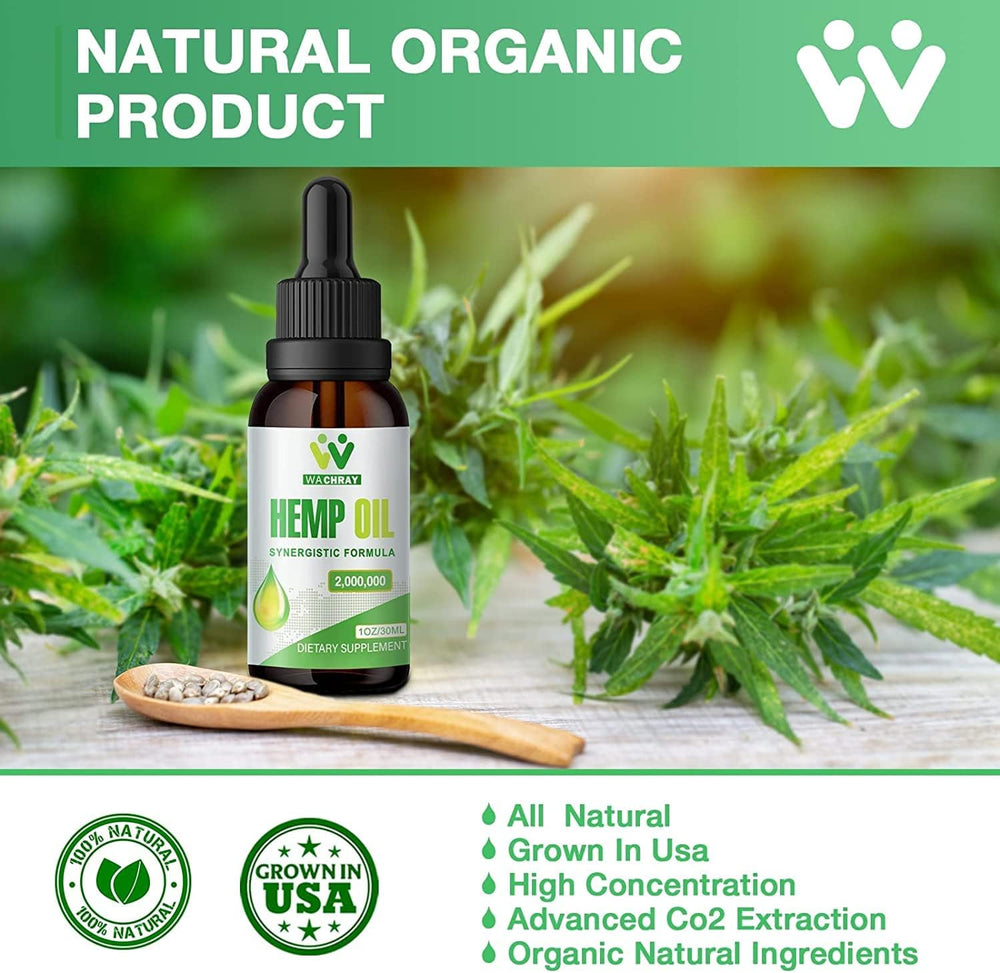 WACHRAY Hemp Oil Drops CO2 extraction process reference