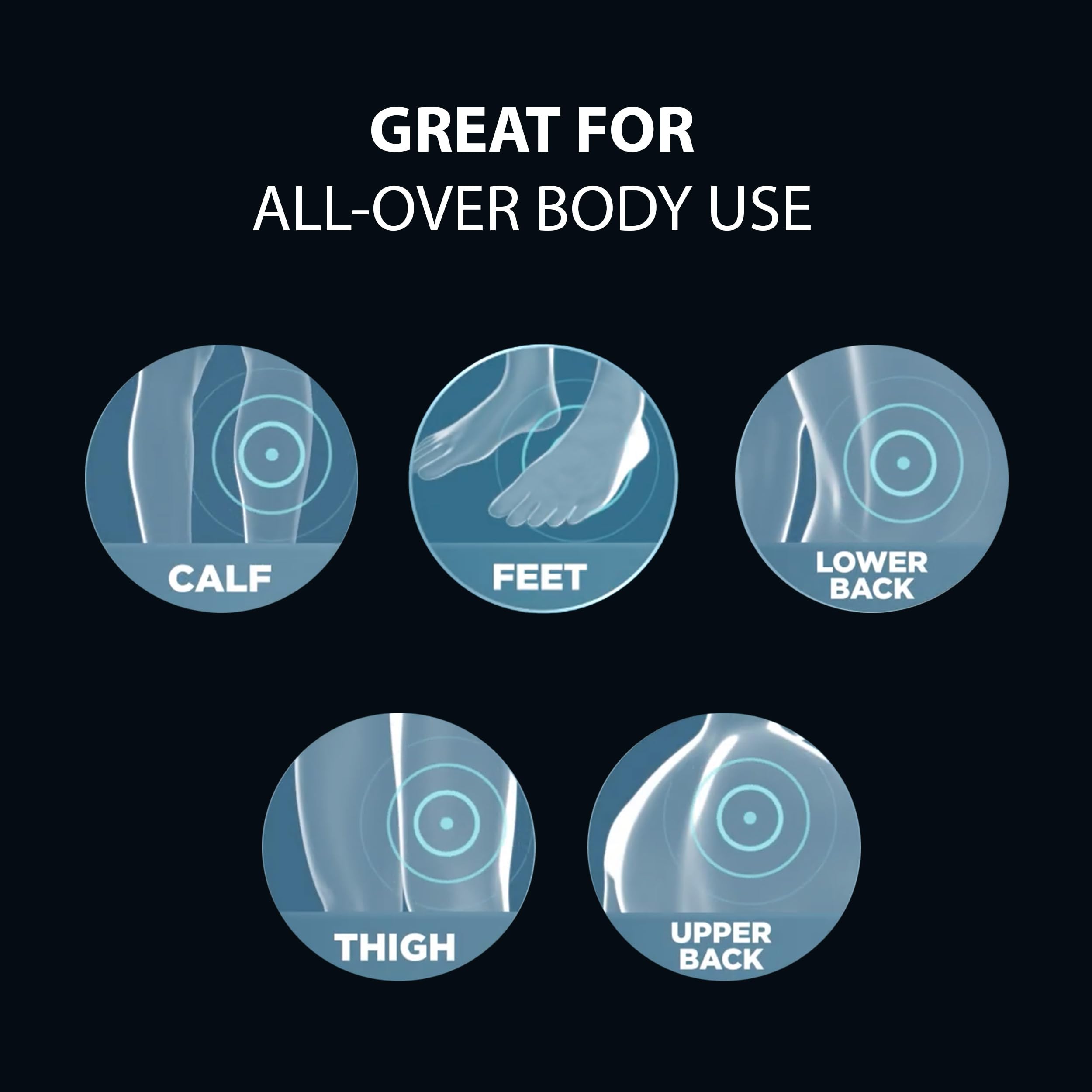 Wahl Long handle enables back and shoulder reach during sessions