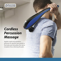 Wahl massage heads for broad surface and deep kneading.