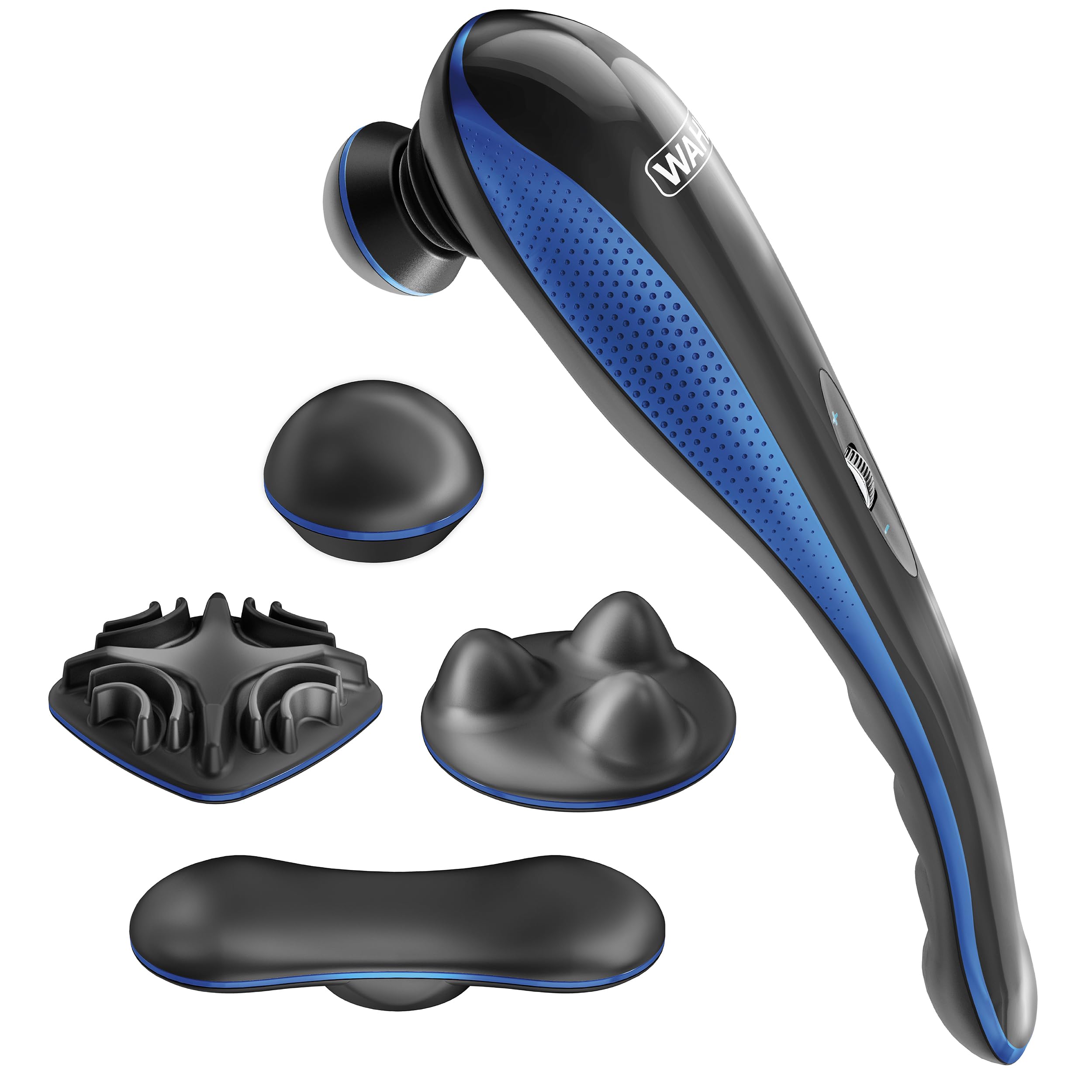 Wahl massager attachments for spine and deep muscle relief.